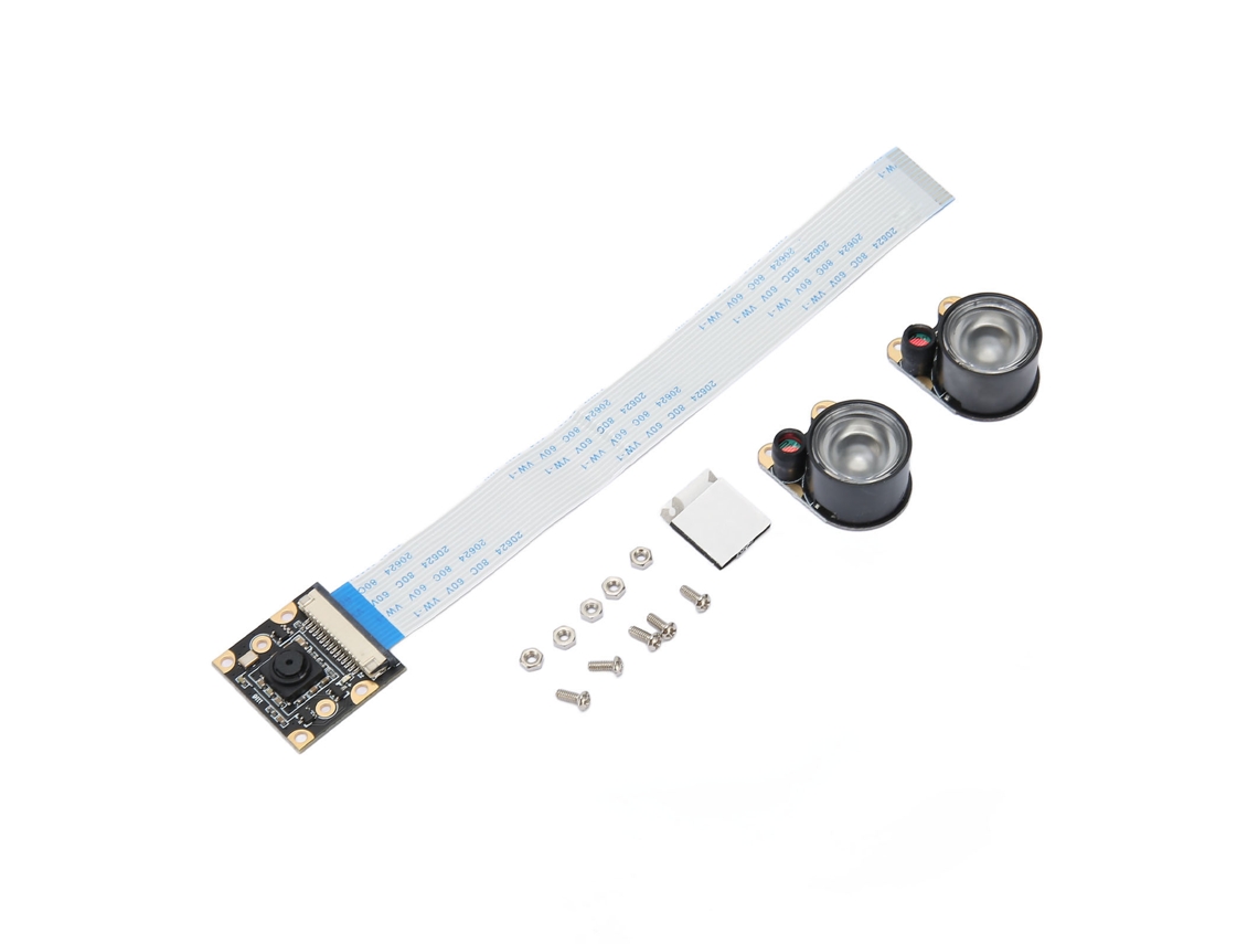 Módulo De Câmera De 5mp Para Raspberry Pi Ov5647 Sensor 850nm Luz Infravermelha Visão Noturna 1080p Módulo De Câmera De Substituição Brilvibera