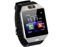 Bluetooth Smart Watch Phone DZ09 Suporte TF SIM Card HD Câmera Sincronização SMS Chamada para Android Phone -Preto WOTUMEO