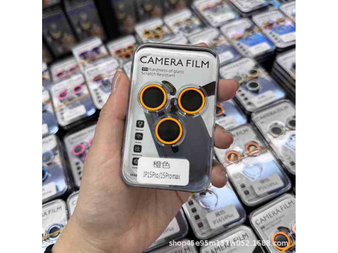 Película Para Armação De Óculos Luminous Eagle, Adequada Paracor Laranja Que Brilha No Escuro Para Iphone 16 Pro/16 Pro Max