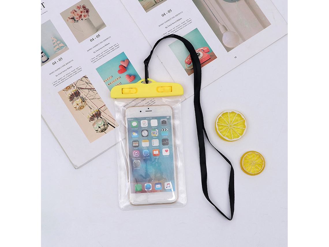 Bolsa Transparente Impermeável LAXISCREED para Celular
