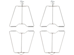 2 Pinças Práticas Para Assar Frango, Pato, Forno, Aço Inoxidável, Utensílio Para Churrasco, Espetos, Pinças Para Grelhar