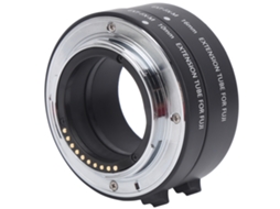 Tubo Extensor Macro Autofocus 10mm 16mm Adaptador Closeup Para Câmara Fuji X Mount