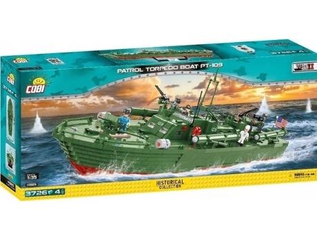 Barco Torpedeiro Hv Wwii Patrol Pt 109 Cobi
