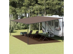 Vidaxl Tapete De Campismo Para Tenda 400x600 Cm Castanho