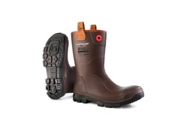 Botas de chuva DUNLOP Purofort RigPro castanho 37