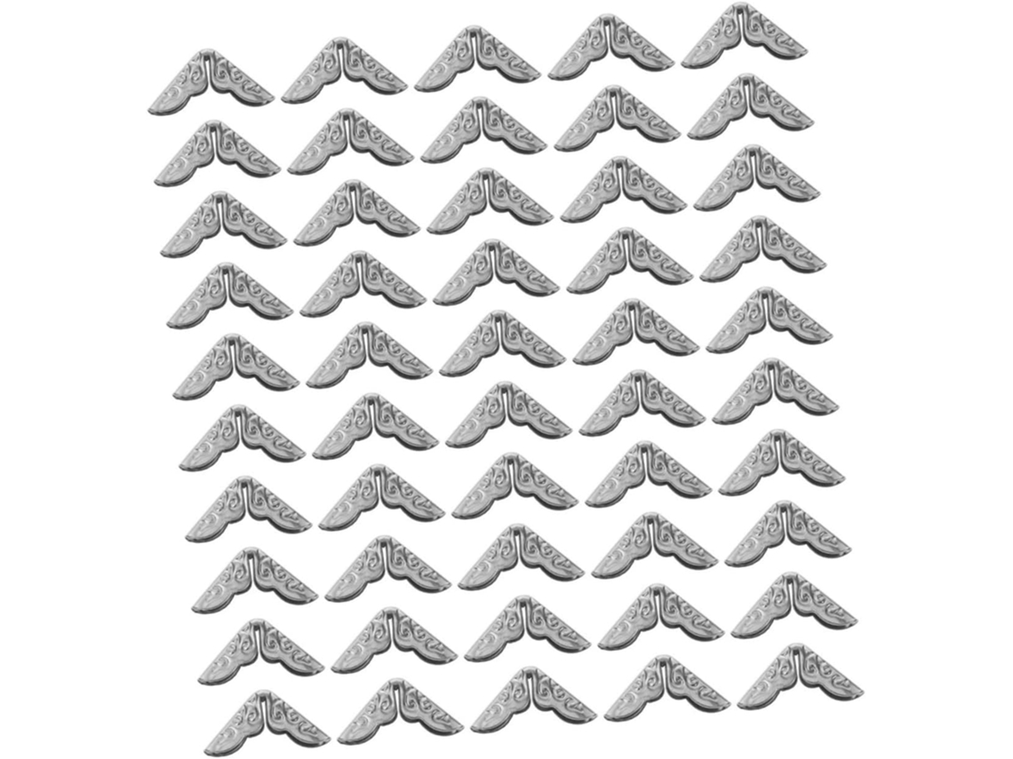 40 Peças - Protège - Coins Metálicas Argentés Para Álbuns E Menus Protège-coins Menus, Peças, Proteção