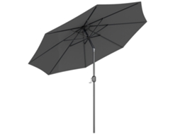 Toldo Mosquiteiro para Gazebo com Zíper 335x207cm preto e bege BTFORUS