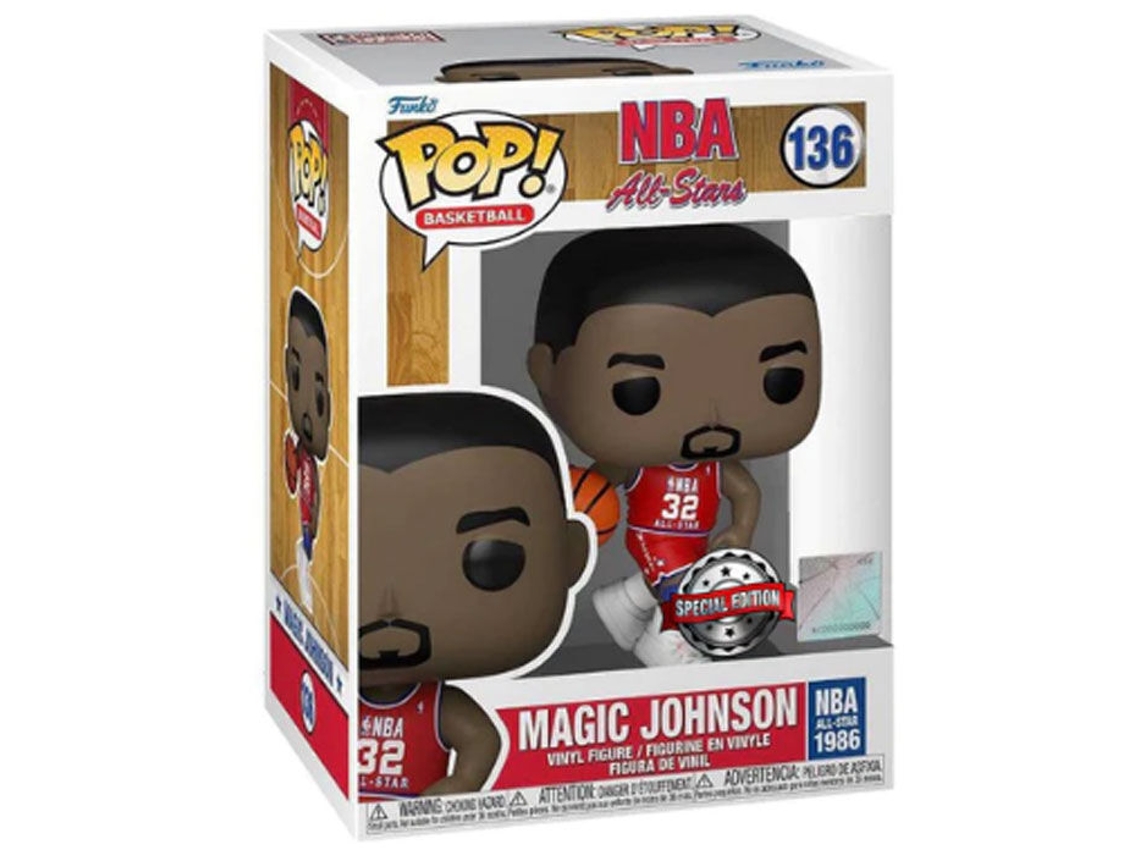 Figura Pop Nba Legends Magic Johnson Exclusivo B.ACTIVE