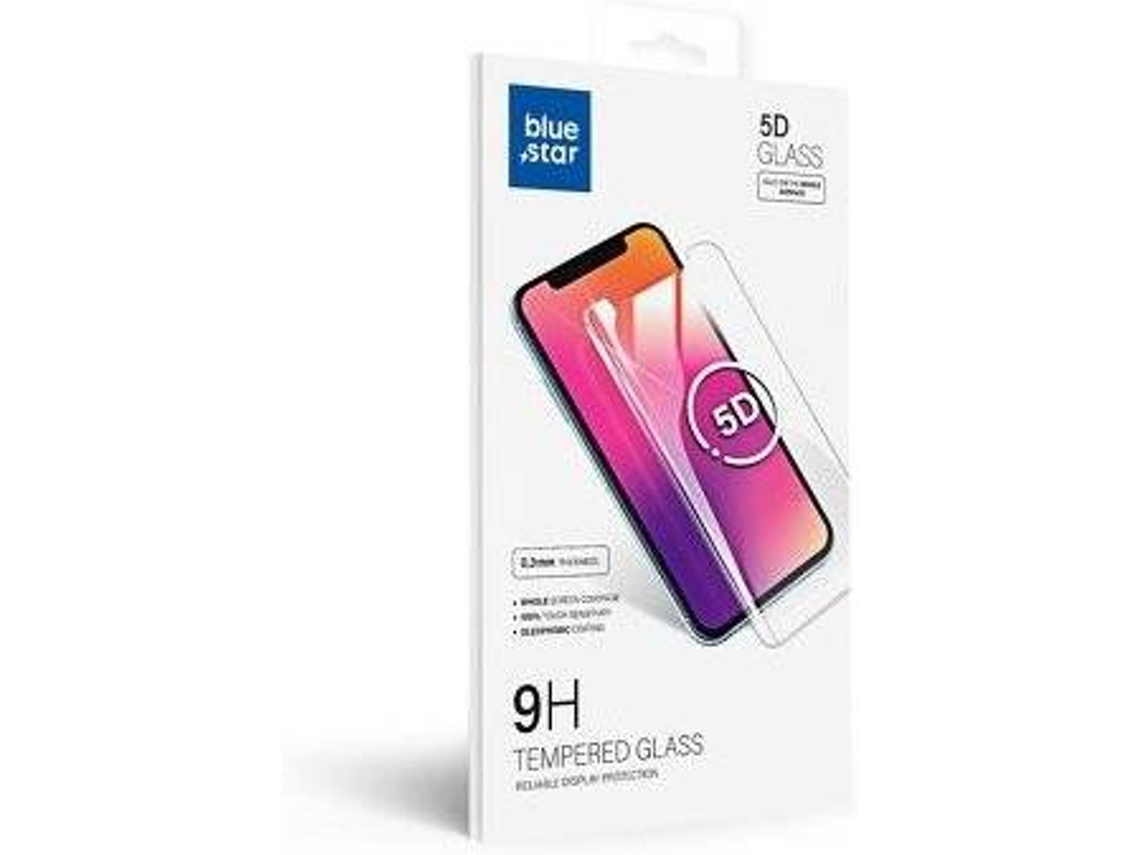 Película iPhone 11 Pro Max LMOBILE Vidro Temperado Full Cover Azul