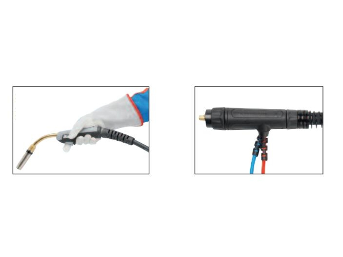 Uchwyt Spawalniczy Weldline Mig/mag Wmt 500w 5m Chłodzony Cieczą Oerlikon
