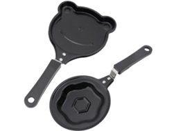Frigideira Pequena Antiaderente para Panquecas, Conjunto de 2 Peças Fazer Omeletes, Ideal o Café da CHABERLU
