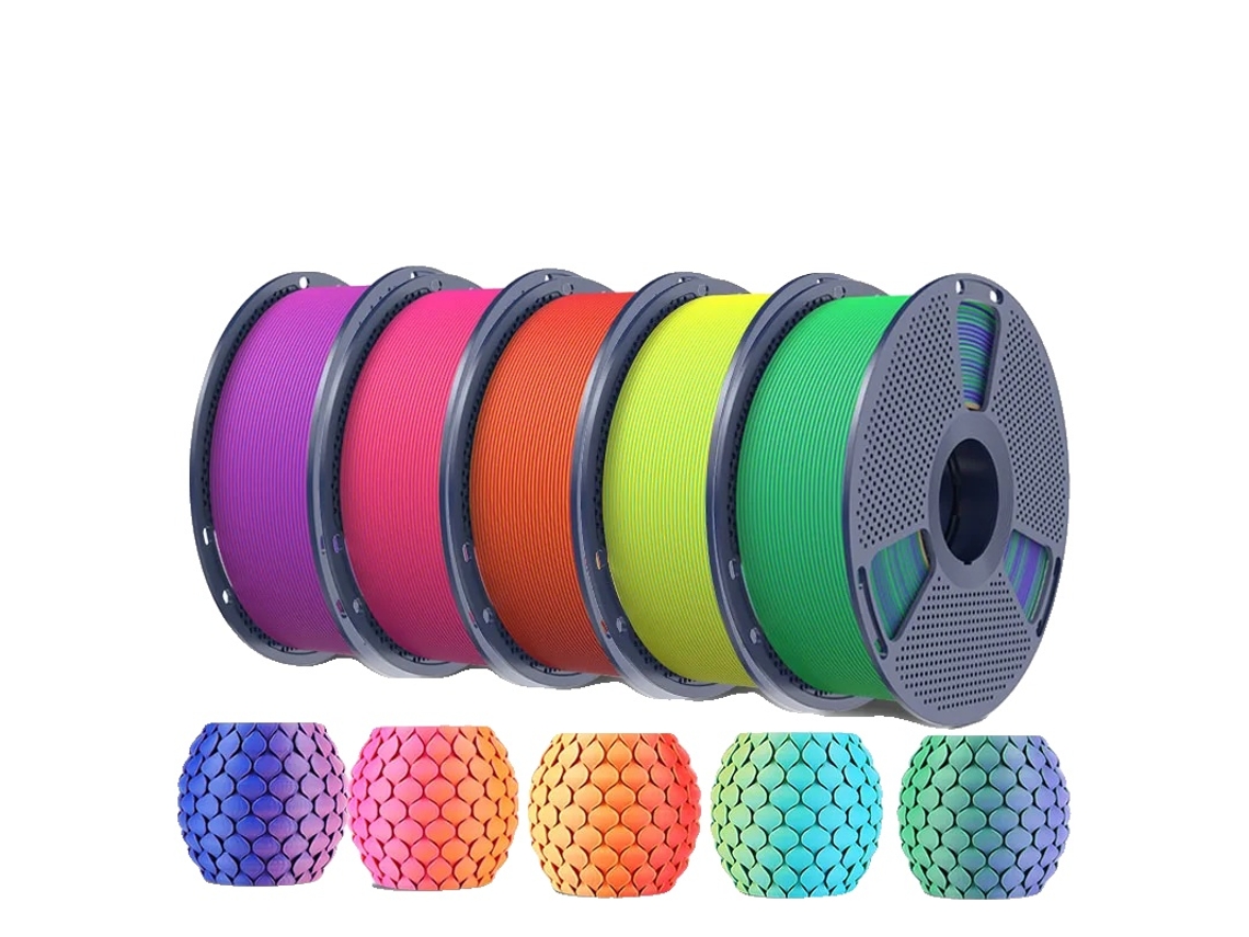 Filamento Para Impressora 3d, Acabamento Fosco, Enrolado Com Cuidado, Dl Rd Dy Np Ly Oem