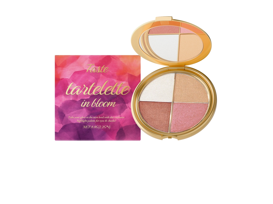 Paleta De Sombras E Blush Com Blister Transparente