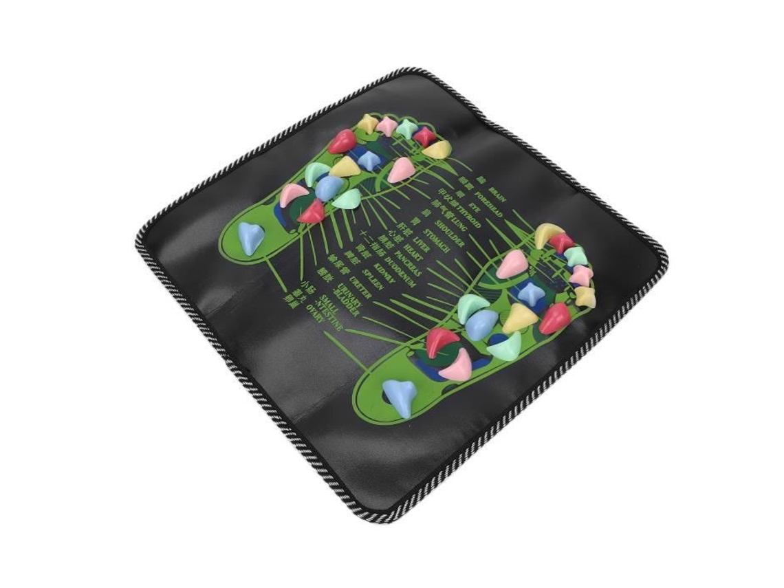 Tapis De Massagem Para Os Pés Em Pedra Fdit Reflexologia Colorido Adulto Unissex