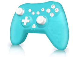 Interruptor controlador 6 eixos sensor dualshock turbo semi fio bluetooth antiderrapante botão do controlador semi fio para switch pc p YIZHOOD