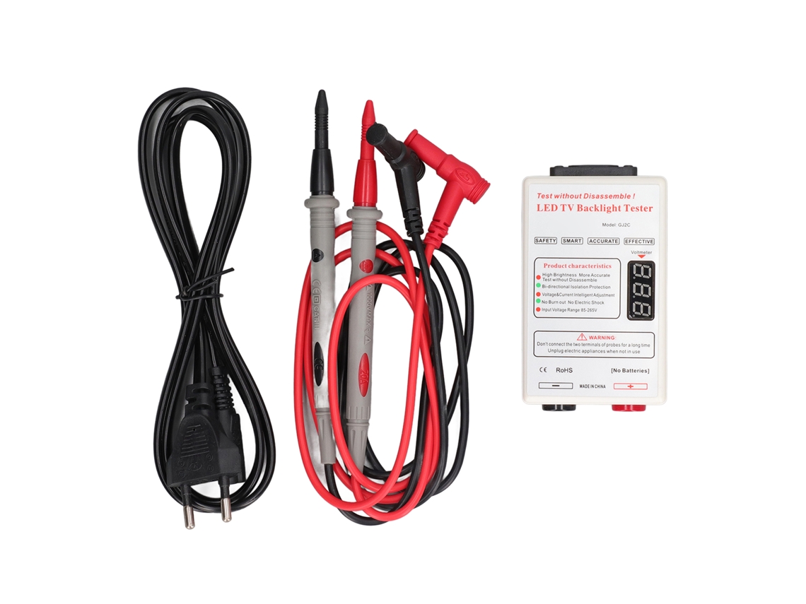 Testador De Retroiluminação Led Saída 0-320vdc Plugue Eu 85-265v