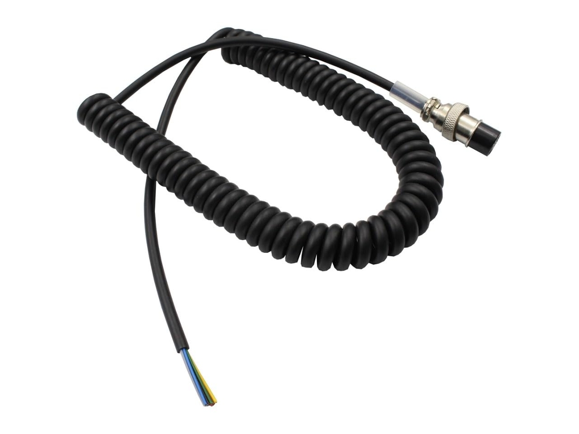 Cabo De Microfone 8 Pinos Para Alto Falante Rádio Icom Ic 7700ic 718ic 725ic 728