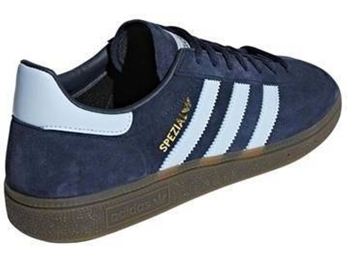 Ténis ADIDAS Handball Spezial Homem (Azul Marinho, Azul Couro Natural