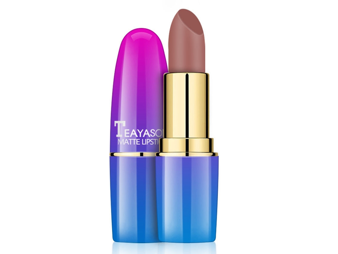 Pintalabios Mate Largo Duración Impermeable Brillo Labial Herramienta Maquillaje 11