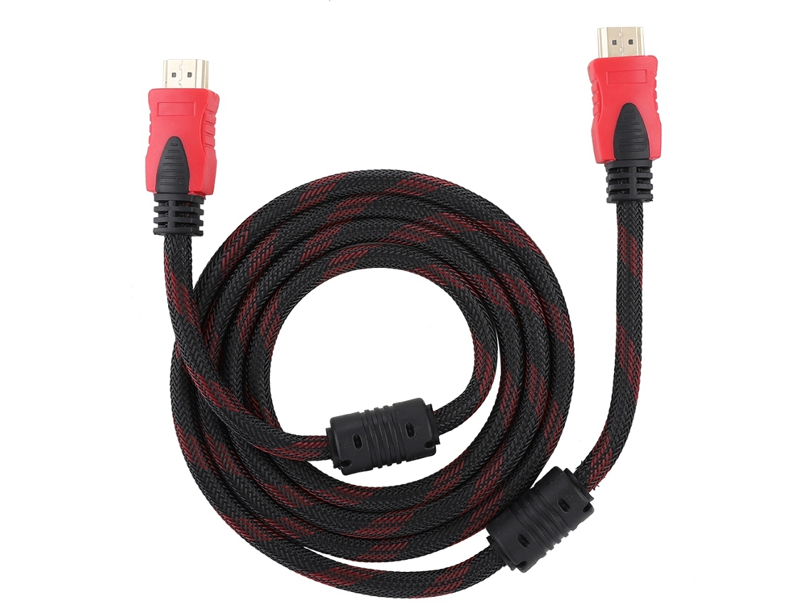 Cabo Hdmi LAXISCREED 1080p com Blindagem e Núcleo Ferrita