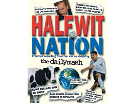 Livro Halfwit Nation de Neil Rafferty (Inglês)