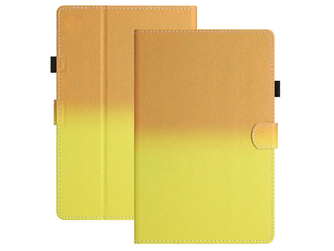 Capa de couro com costura gradiente universal de 8 polegadas da Webake para tablet