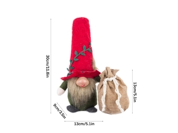 Laxiscreed Calendário De Natal Com Figura Idosa De Duas Faces Para Decoração Natalícia