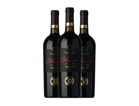 Vinho DUE PALME Ettamiano Primitivo Salento (0.75 L - 3 Unidades)