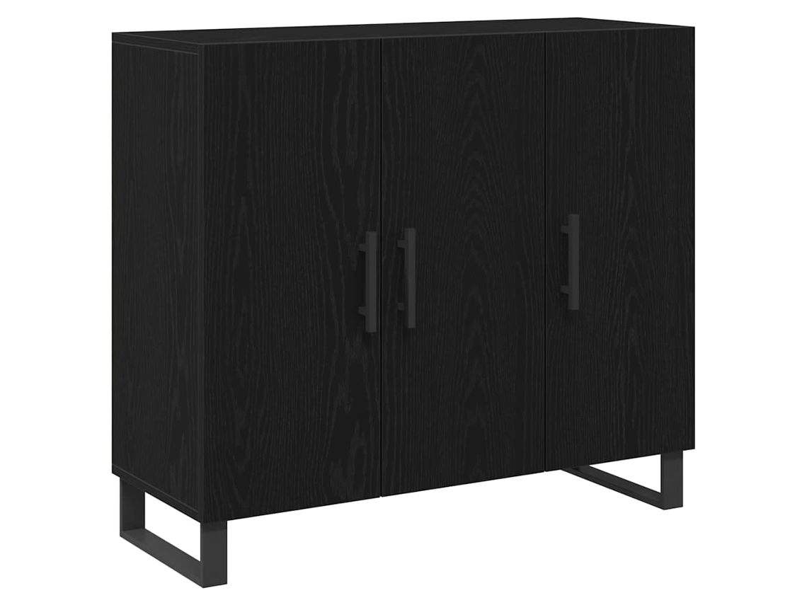 Buffet MAISON EXCLUSIVE Carvalho Preto 90x34x80 cm Madeira Processada