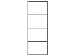 Aluminium Door, Aluminium Doors Vidaxl Preto Vidro (76 X 205 Cm)