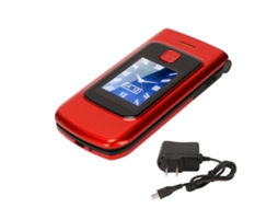 Telefone Flip Para Idosos Com Tela Grande Letras Grandes Som Alto Bateria 4800mah Dual Chip 2g Desbloqueado