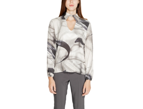 T-shirt De Mulher Rinascimento Blouses Grey Viscose Cinzento (m)