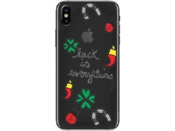 Capa iPhone 6, 6s, 7, 8 SILVIA TOSI Stickers Luck Multicor