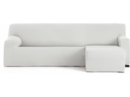 Capa de Chaise Longue Esquerda para Braço Curto EYSA Premium Bronx Tecido Multielástico (250-310 cm - Poliéster - Blanco)