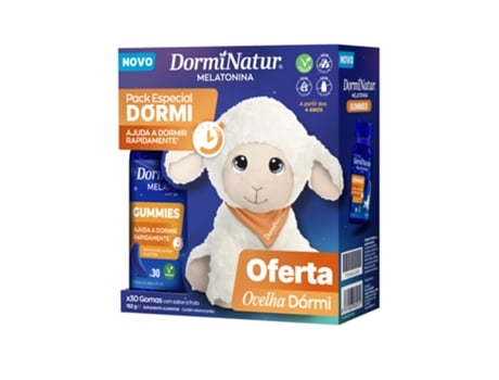 Pack Especial Dórmi Gummies Melatonina Dorminatur