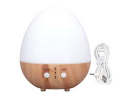 Difusor de Óleos Essenciais em Madeira 250ml com Luz Noturna, Deslig. Automático e Silencioso para Quarto LAXISCREED