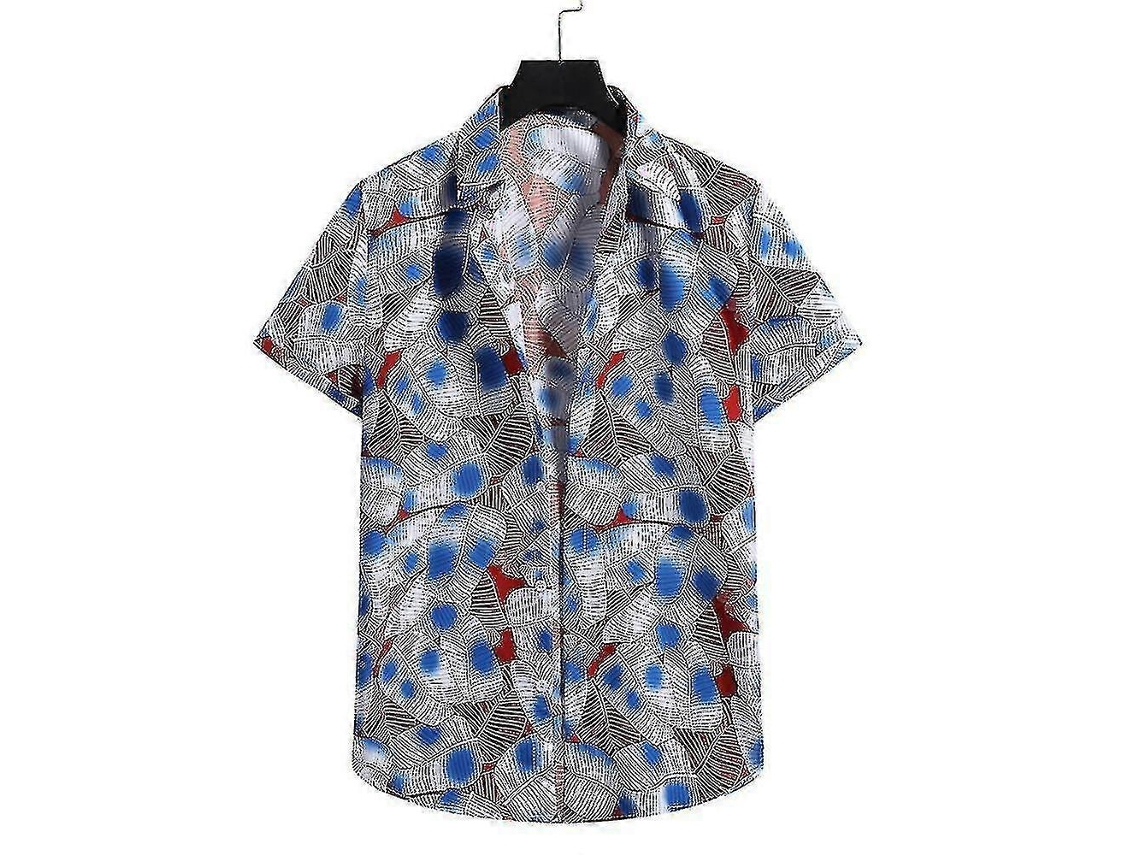 Camisas De Botões Manga Curta Para Feriados