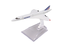 Mali modelo de Avião de Liga Die Cast Alta Simulação 15,5cm para Coleção e Decoração