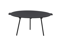 Placa de grelhar VIDAXL Preto Ferro (44 x 22.5 cm)
