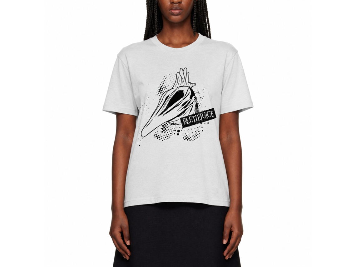 Rockinstone Beetlejuice Adam Monster White T-shirt Size:xl