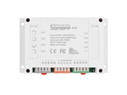 Módulo De Interruptor Wifi Inteligente Com Controle Remoto E Temporizador