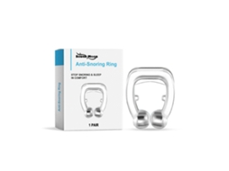 Clipe Nasal De Silicone Para Dormir, Macio E Confortável, Portátil, Magnético, Para Tratamento Do Ronco.