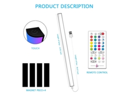 Luz ambiente musical - Iluminação Bluetooth 5V