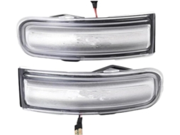 Luz De Seta Led Dinâmica Genérica Para Jeep Renegade, 2 Peças, 2015-2022, Seta Led De Cristal Dinâmico