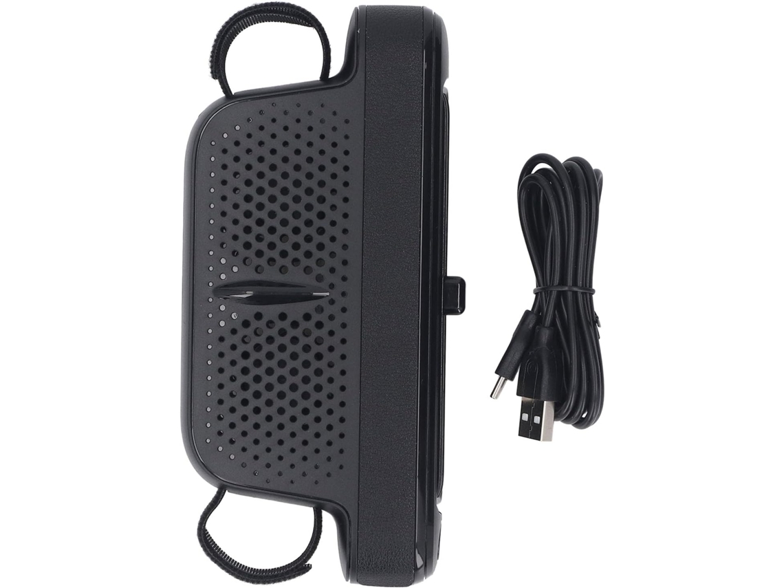 Ventilador Silencioso Para Carro, Ventilador De Refrigeração 3 Velocidades Para Veículos, Com Segurança Aprimorada, Para