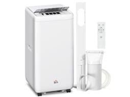 Aire Embalado Notebook 12000 Btu 5 En 1 Enfriamiento Desumidificador Ventilador Timer para 35 M² Blanco ZENCORE SERVICES