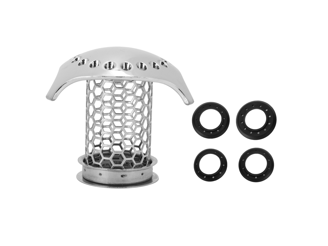 Barra de apoio segurança para banheiro 33,5cm aço inox com silicone