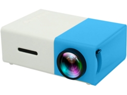 Mini Projetor Portátil, Mini Projetor, Projetor De Vídeo Brilvibera (azul)