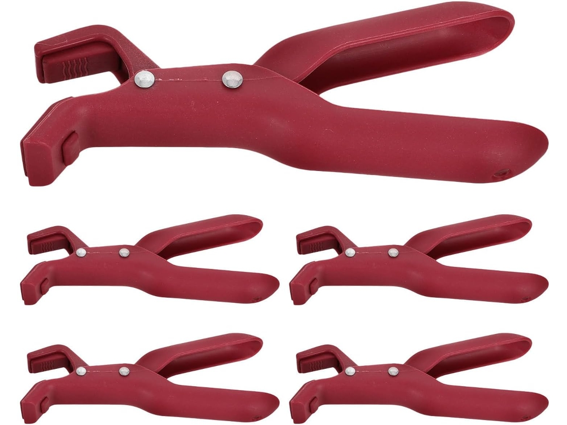 Proteção Avançada Contra Queimaduras: Graças Ao Seu Design Resistente A Queimaduras, A Pinça De Silicone Para