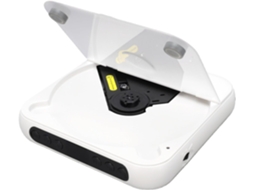 Zunate Leitor Cd Portátil, De De Mesa Com Bluetooth, Entrada Aux De 3,5 Mm E Rádio Fm, Compátivel Com Vários